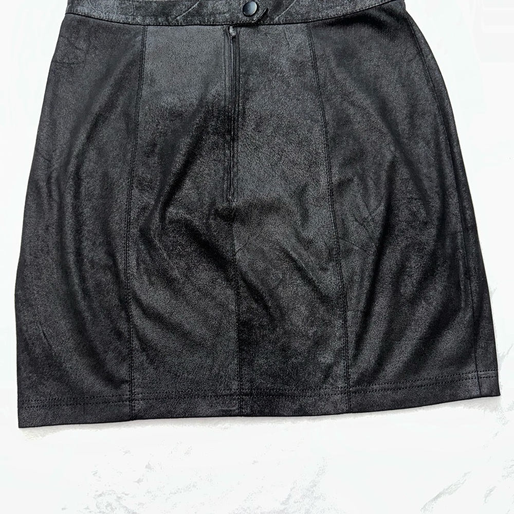 Free People Black Mini Skirt Size XS - Picture 4 of 11